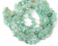 Бусины АВАНТЮРИН галтовка, 5-6 мм, нить 20 см