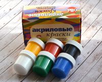 Набор акриловых красок 