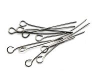 Штифт с петелькой 40 мм, нержавейка, 10 шт