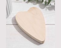 Заготовка СЕРДЦЕ 13*8,5*1,5 см, 1 шт
