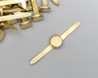 Брадсы цвет золото, 2,5 см, 25 шт