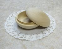 Шкатулка точеная РАКУШКА,D70 мм, 1 шт